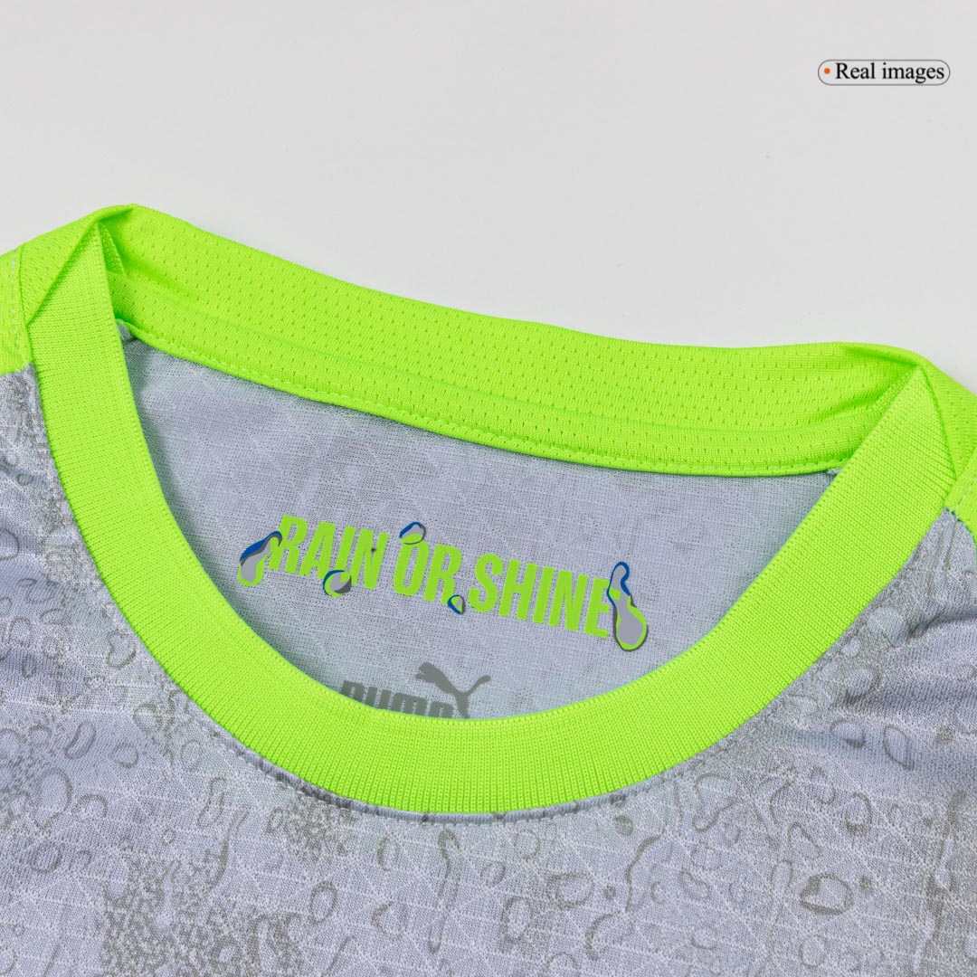 Authentic Manchester City Third Away Soccer Jersey 25/26 Gray - gojersey