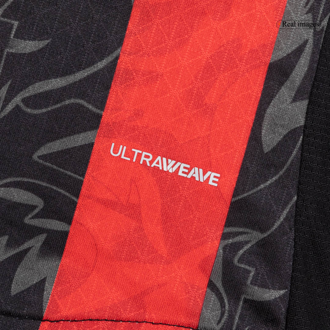 Authentic AC Milan Home Jersey 2025/26 Red&Black - gojersey