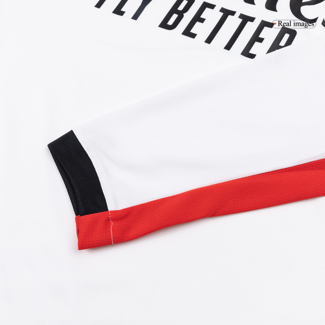 AC Milan Long Sleeve Away Soccer Jersey 2025/26 - gojersey