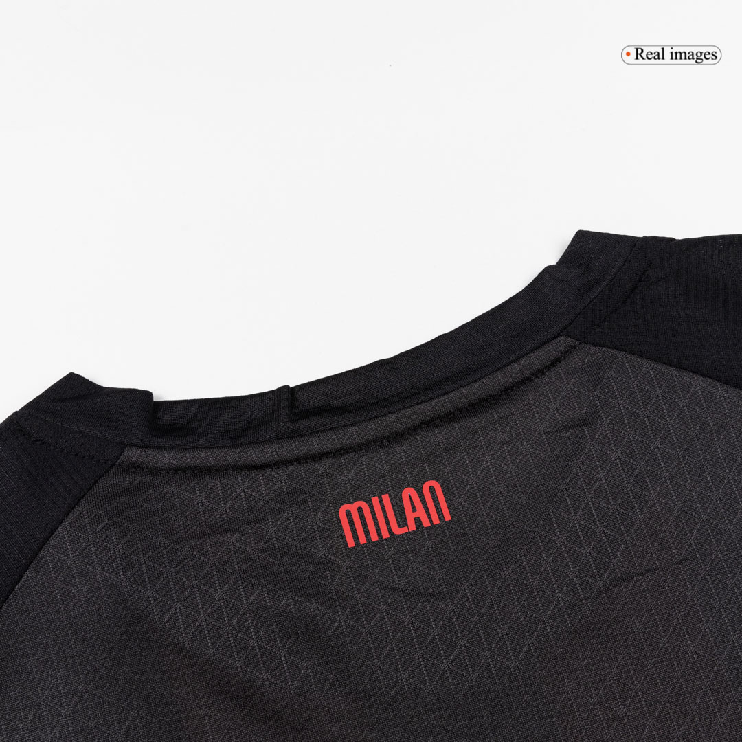 Authentic AC Milan Home Jersey 2025/26 Red&Black - gojersey