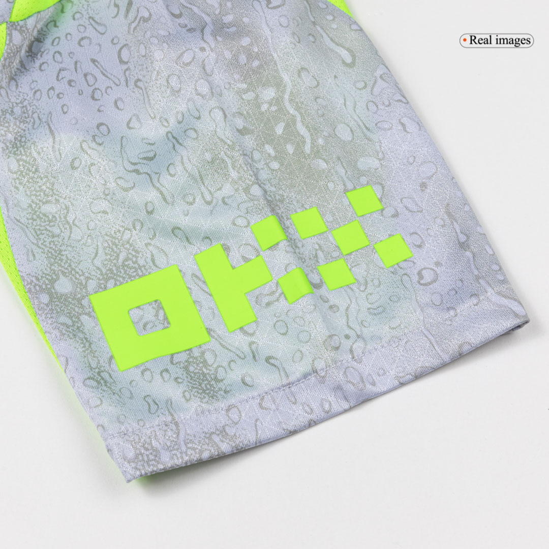 Authentic Manchester City Third Away Soccer Jersey 25/26 Gray - gojersey