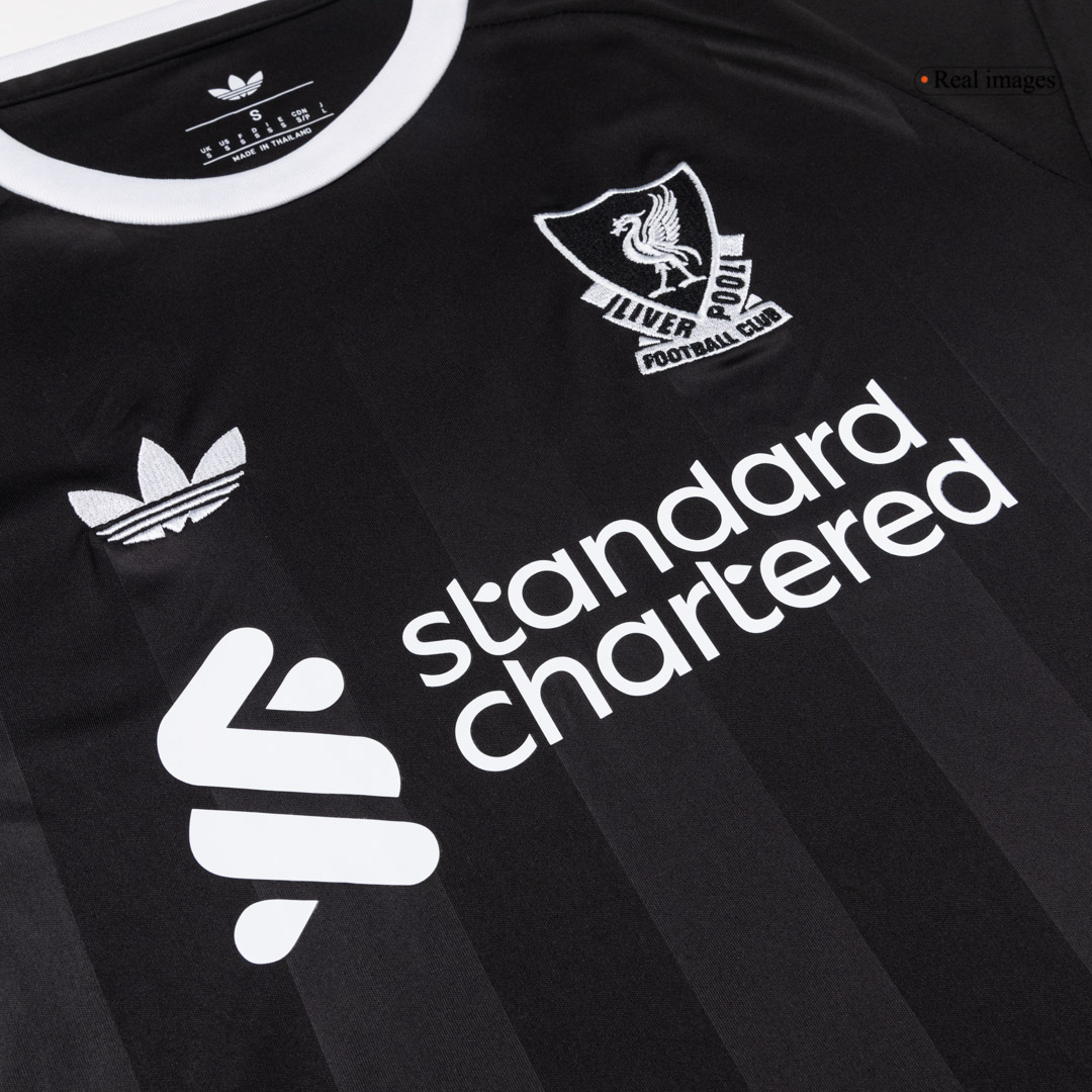 Liverpool Goalkeeper Soccer Jersey 25/26 Black - gojersey