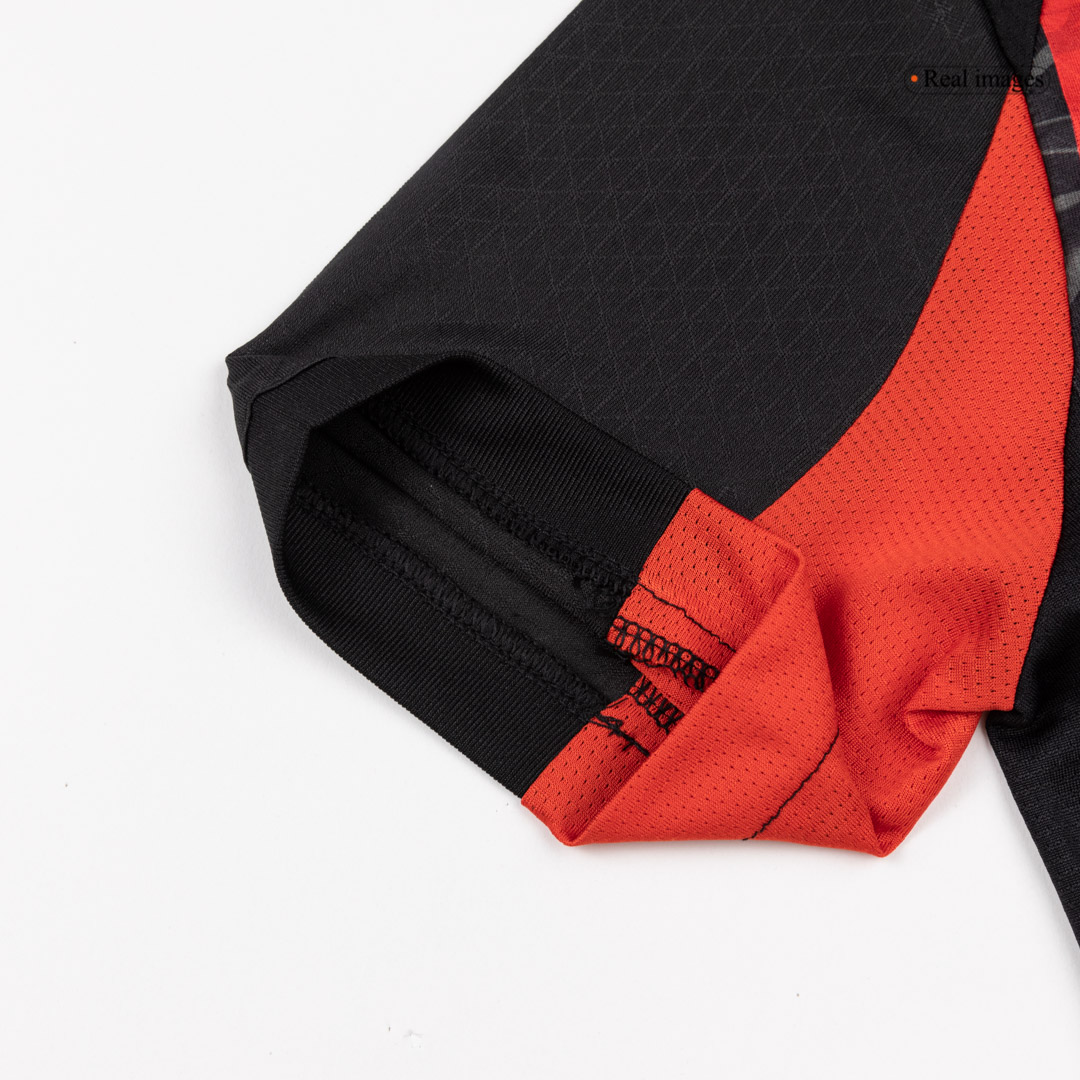 Authentic AC Milan Home Jersey 2025/26 Red&Black - gojersey