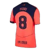 PEDRI #8 Authentic Barcelona Third Away Soccer Jersey 25/26 Orange- UCL - gojersey