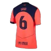 GAVI #6 Authentic Barcelona Third Away Soccer Jersey 25/26 Orange- UCL - gojersey