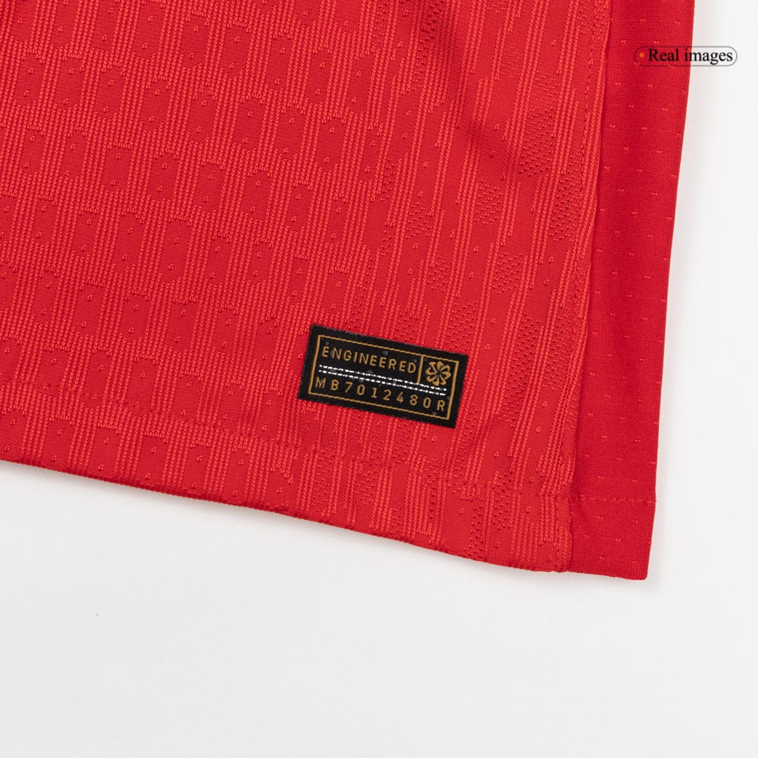 Authentic PSG Third Away Soccer Jersey 25/26 Red - gojersey