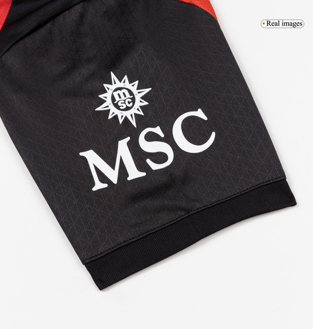 Authentic AC Milan Home Jersey 2025/26 Red&Black - gojersey