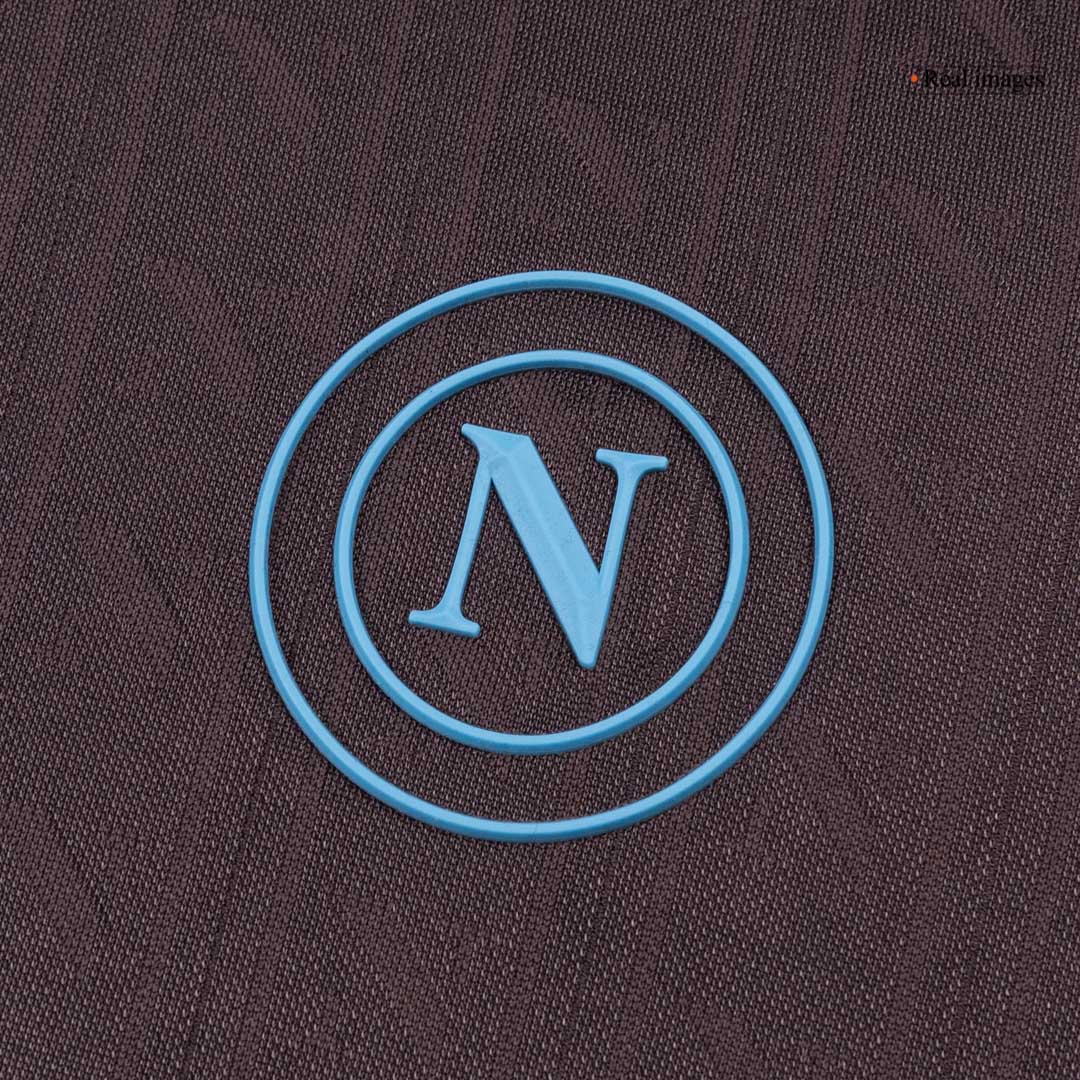 Authentic Napoli Third Away Soccer Jersey 25/26 Black - gojersey