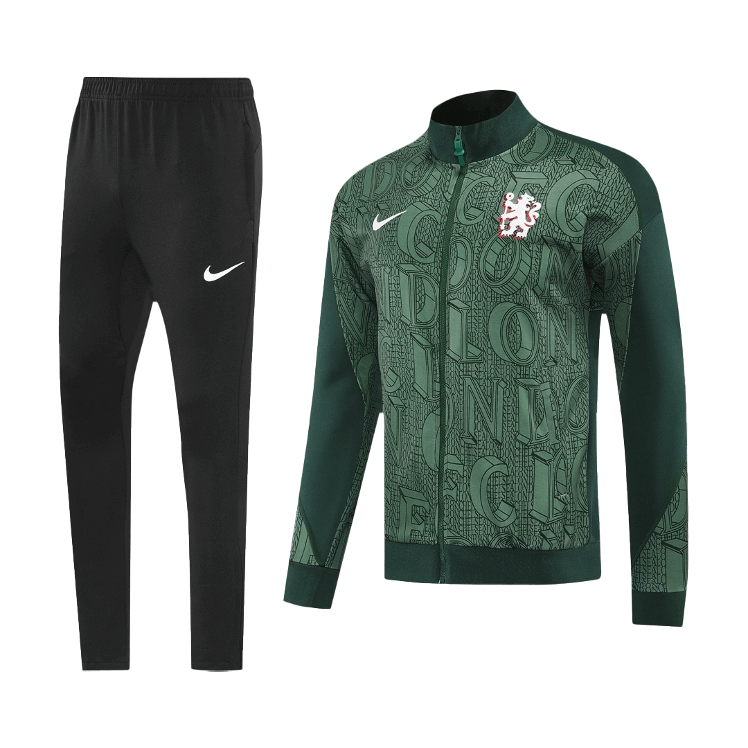 Chelsea Training Kit 2025/26 - Green (Jacket+Pants) - gojersey