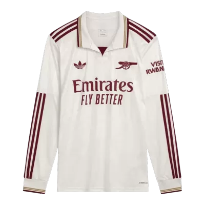 Arsenal Long Sleeve Third Away Soccer Jersey 2025/26 - gojersey
