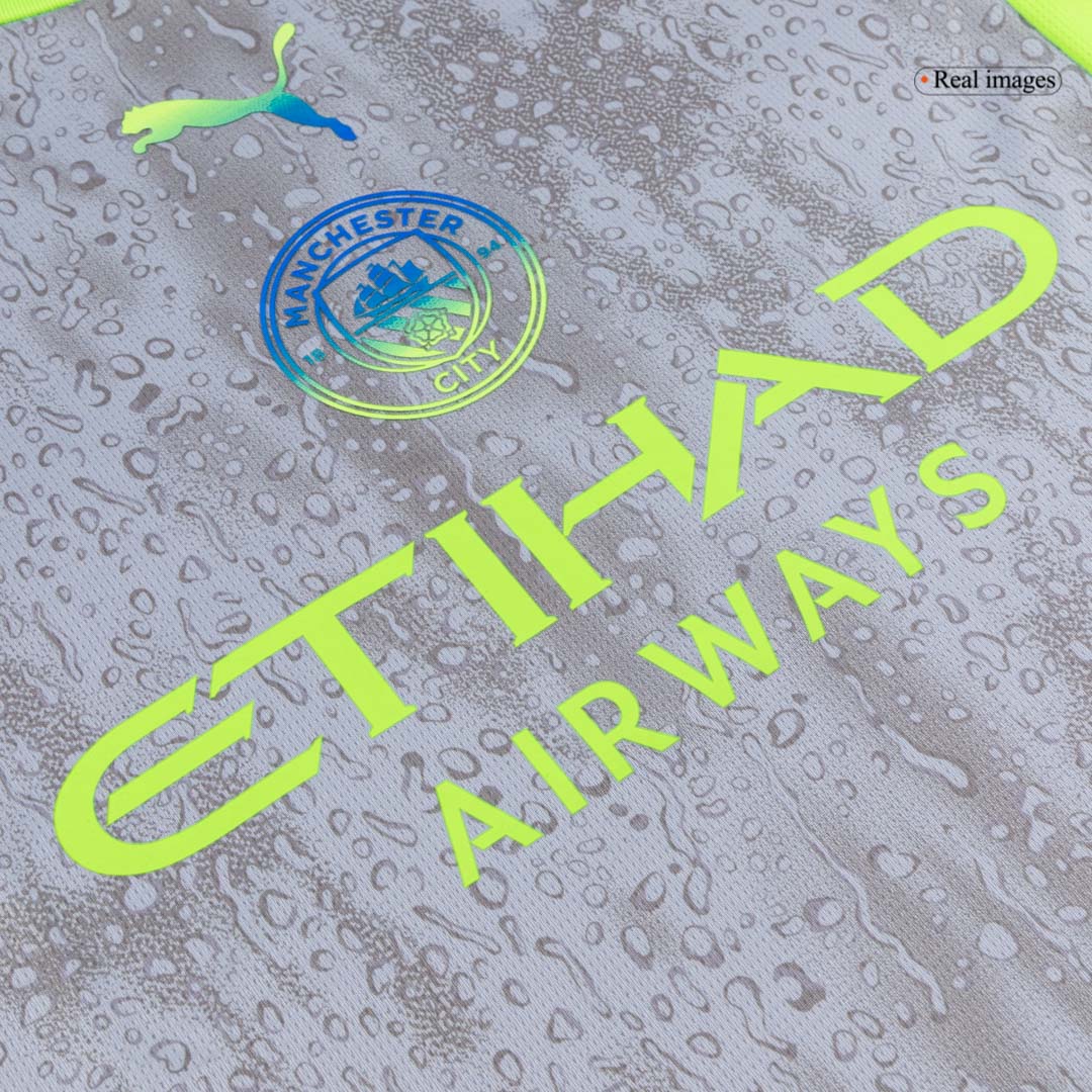 Manchester City Third Away Soccer Jersey 2025/26 - gojersey