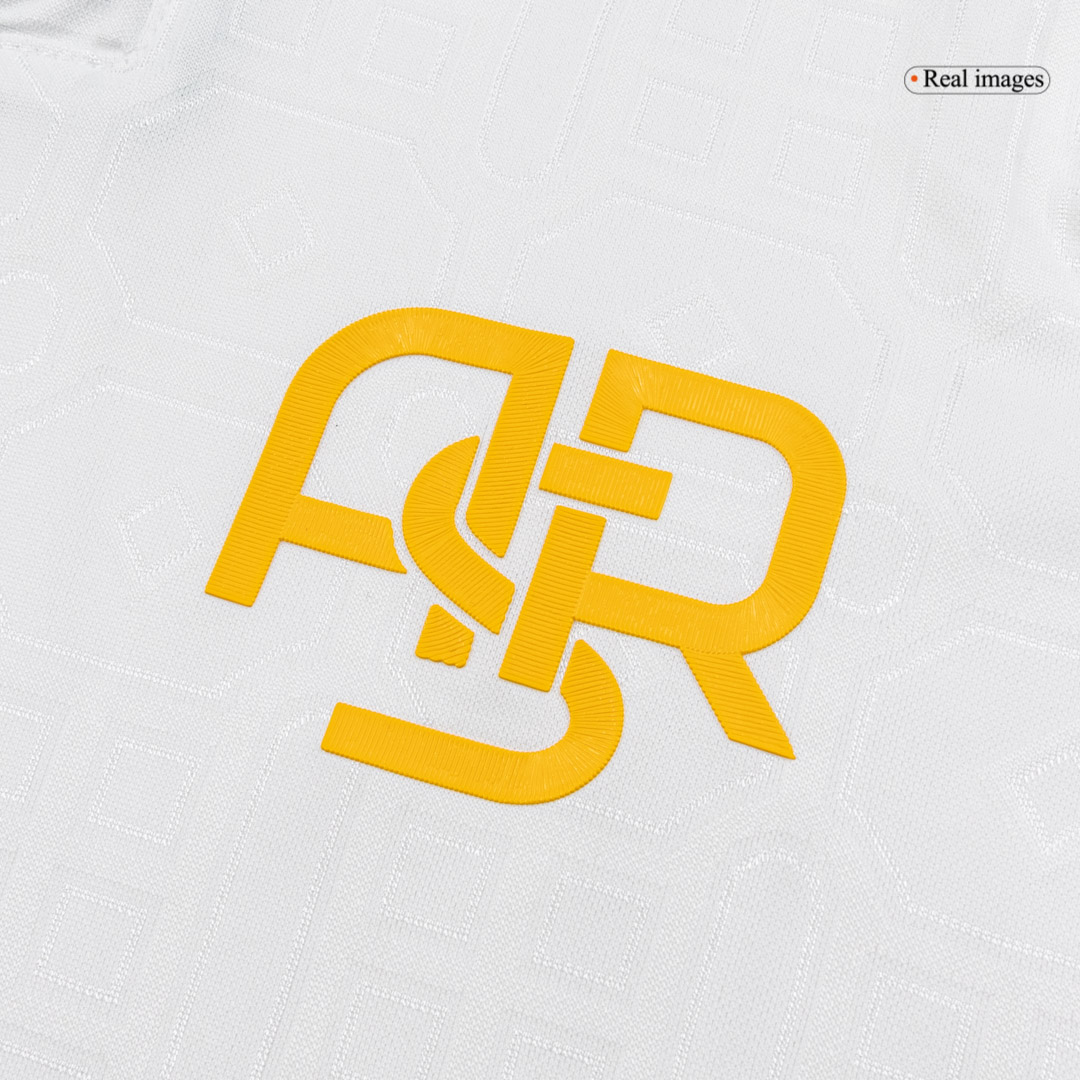 Authentic Roma Third Away Soccer Jersey 25/26 White - gojersey