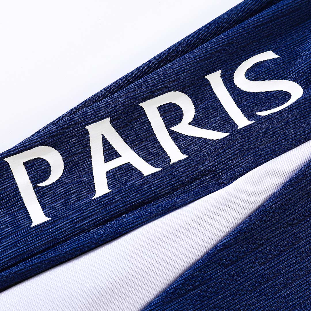 25/26 Kid's PSG Zipper Sweatshirt Kit(Top+Pants)  Red - gojersey