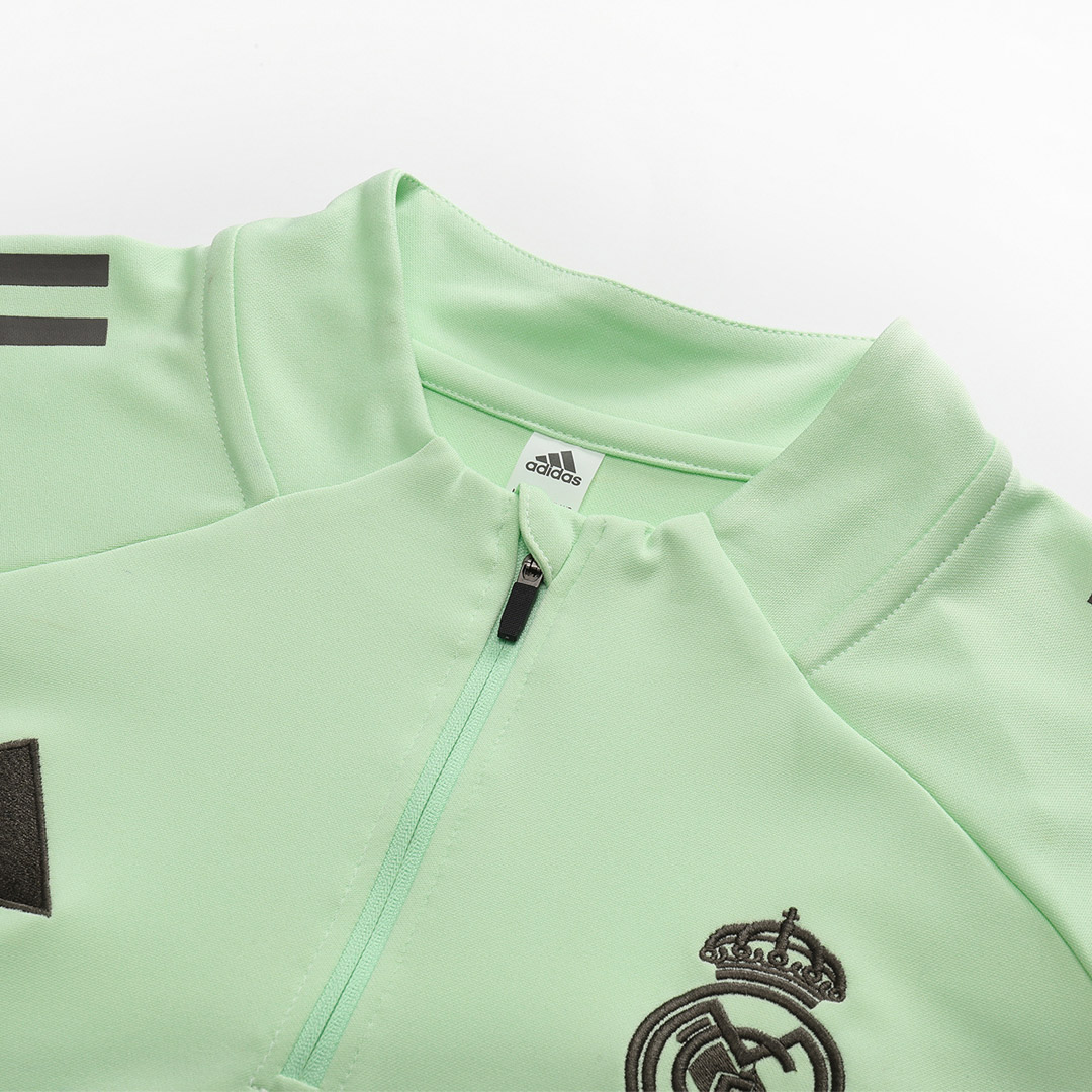 Real Madrid Sweatshirt Kit 2025/26 - Green (Top+Pants) - gojersey