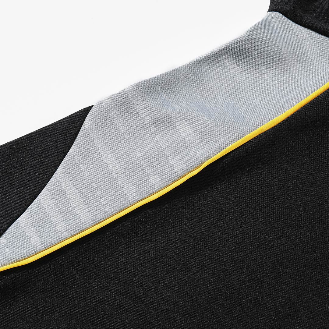 Real Madrid Sweatshirt Kit 2025/26 - Black (Top+Pants) - gojersey