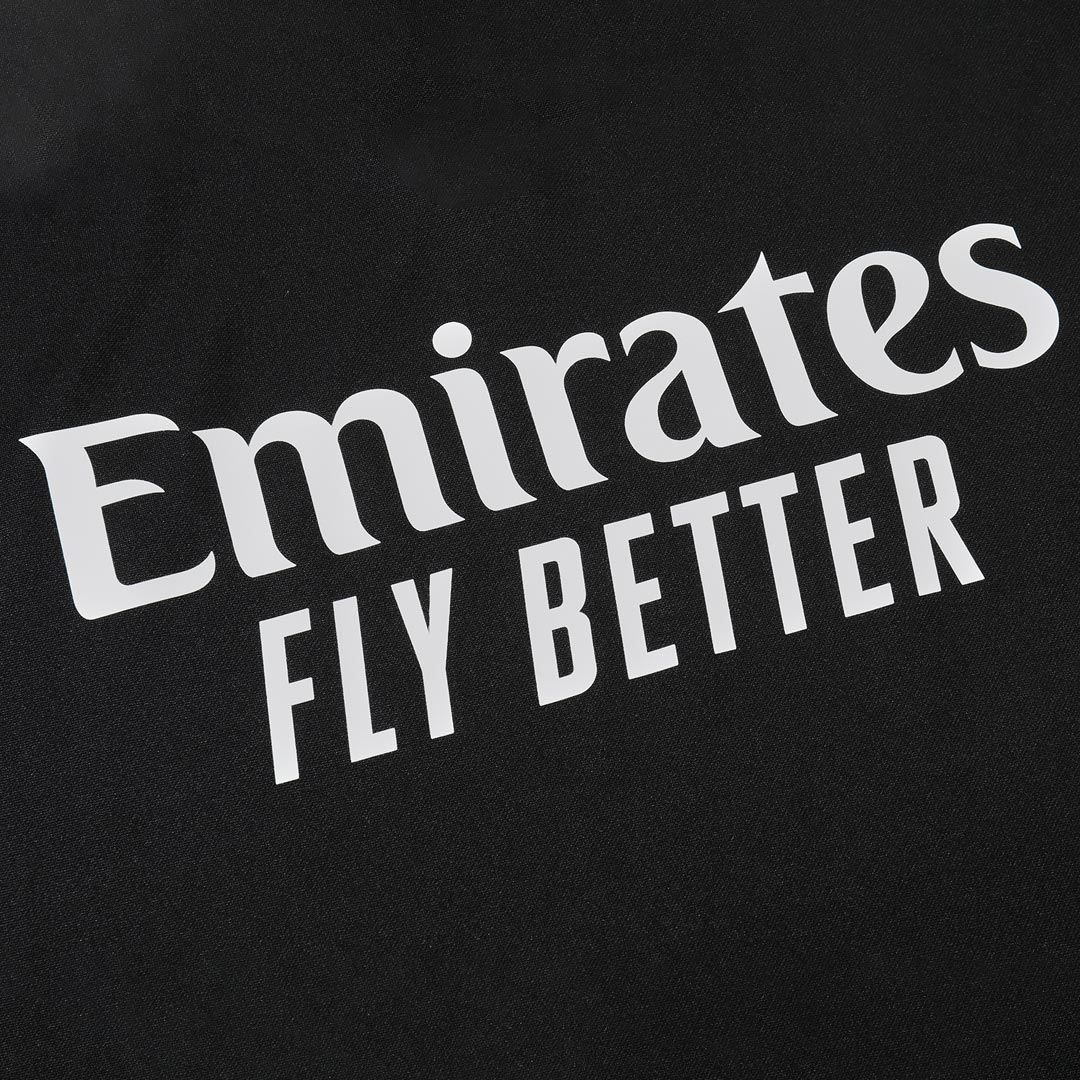 Real Madrid Sweatshirt Kit 2025/26 - Black (Top+Pants) - gojersey