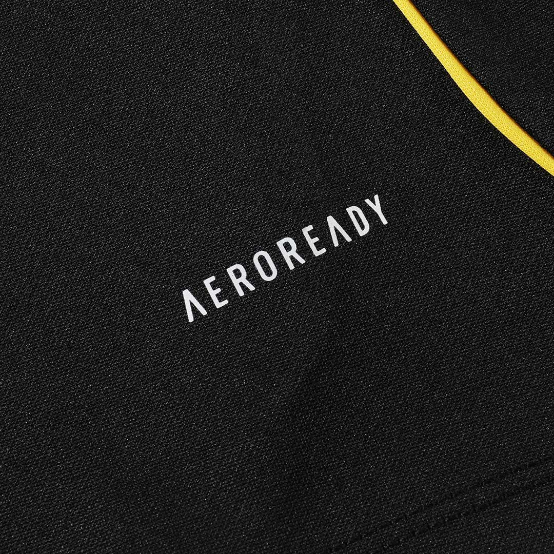 Kid's Real Madrid Zipper Sweatshirt Kit(Top+Pants) 25/26 Black - gojersey