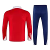 Kid's PSG Zipper Sweatshirt Kit(Top+Pants) 25/26 Red - gojersey