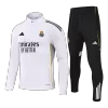 Real Madrid Sweatshirt Kit 2025/26 - White (Top+Pants) - gojersey