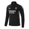 Real Madrid Sweatshirt Kit 2025/26 - Black (Top+Pants) - gojersey