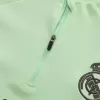 Kid's Real Madrid Zipper Sweatshirt Kit(Top+Pants) 25/26 Green - gojersey
