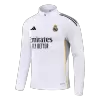 Kid's Real Madrid Zipper Sweatshirt Kit(Top+Pants) 25/26 White - gojersey