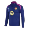 Barcelona Sweatshirt Kit 2025/26 - Navy (Top+Pants) - gojersey