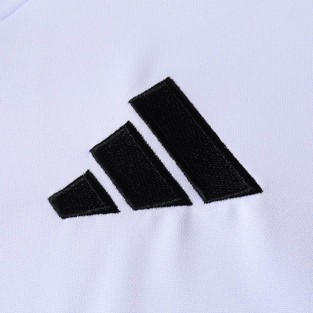 Real Madrid Sweatshirt Kit 2025/26 - White (Top+Pants) - gojersey