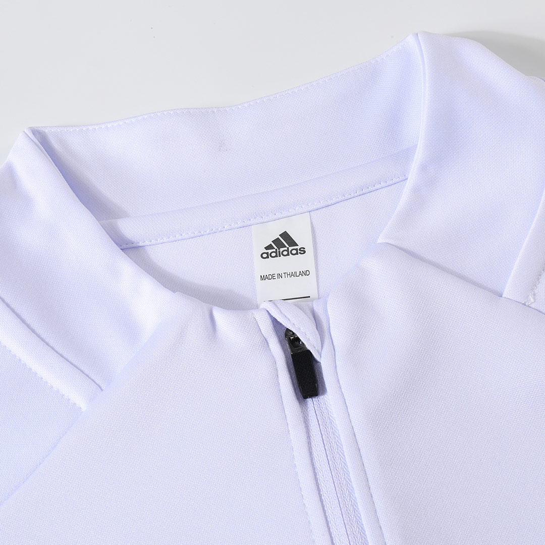 Real Madrid Sweatshirt Kit 2025/26 - White (Top+Pants) - gojersey
