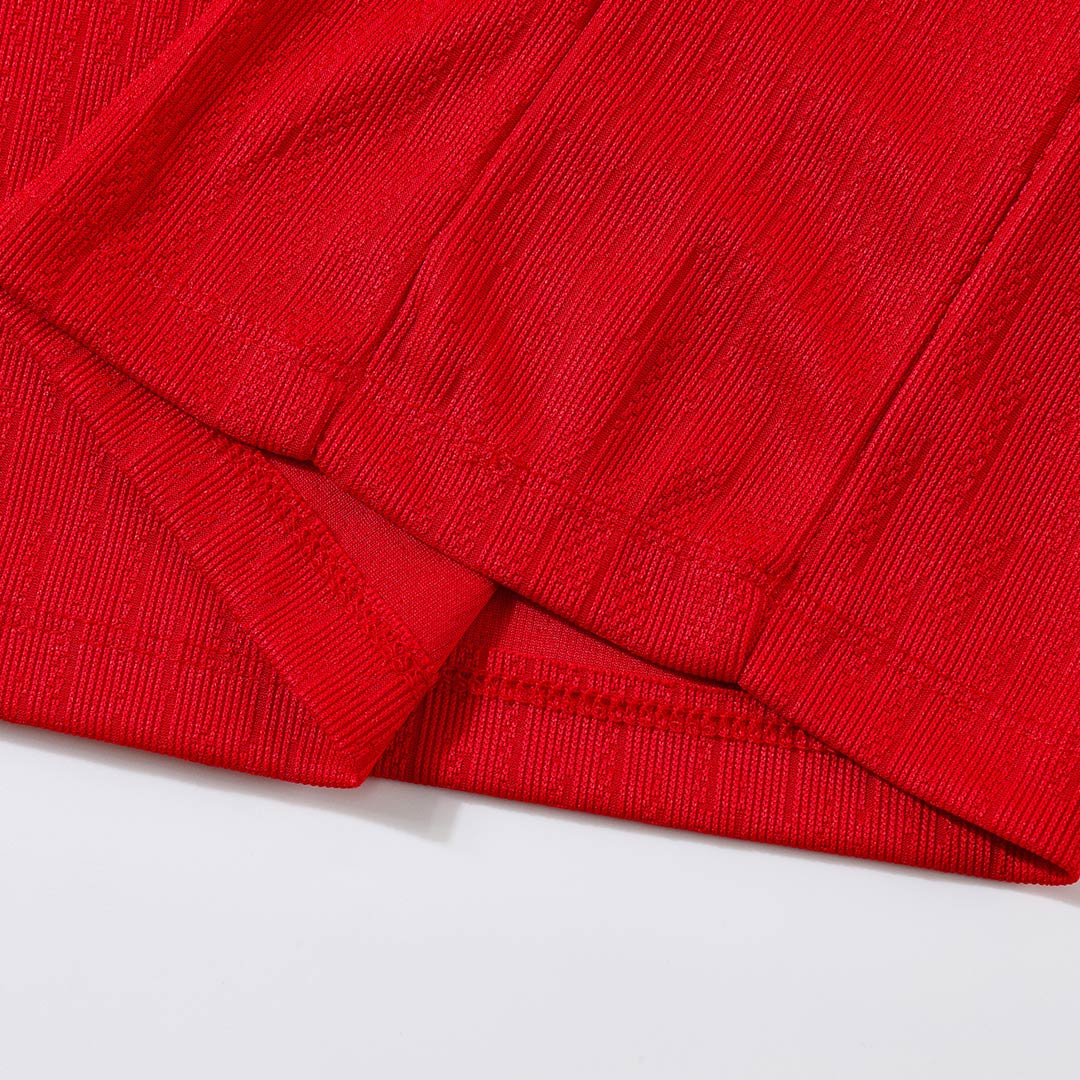 25/26 Kid's PSG Zipper Sweatshirt Kit(Top+Pants)  Red - gojersey