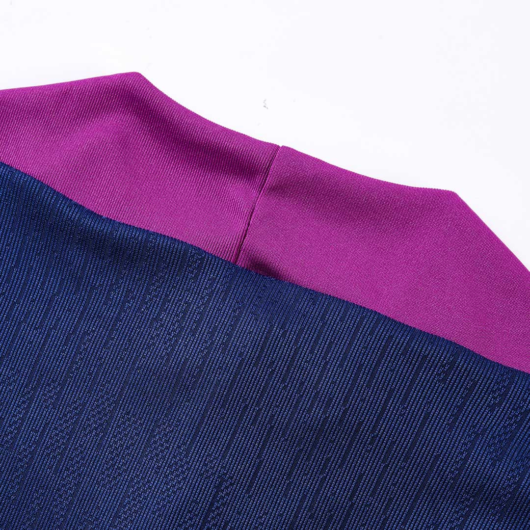 Kid's Barcelona Zipper Sweatshirt Kit(Top+Pants) 25/26 Navy - gojersey