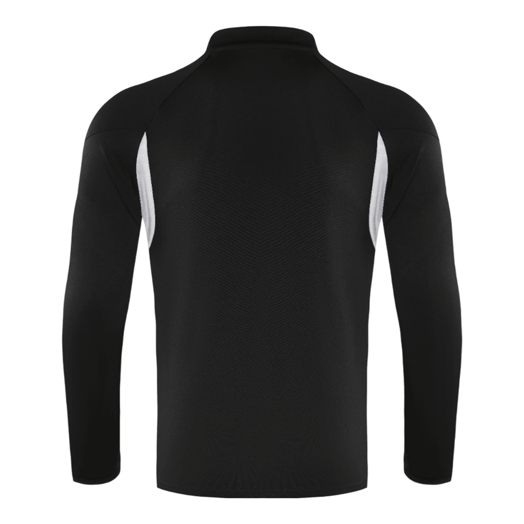 Real Madrid Sweatshirt Kit 2025/26 - Black (Top+Pants) - gojersey