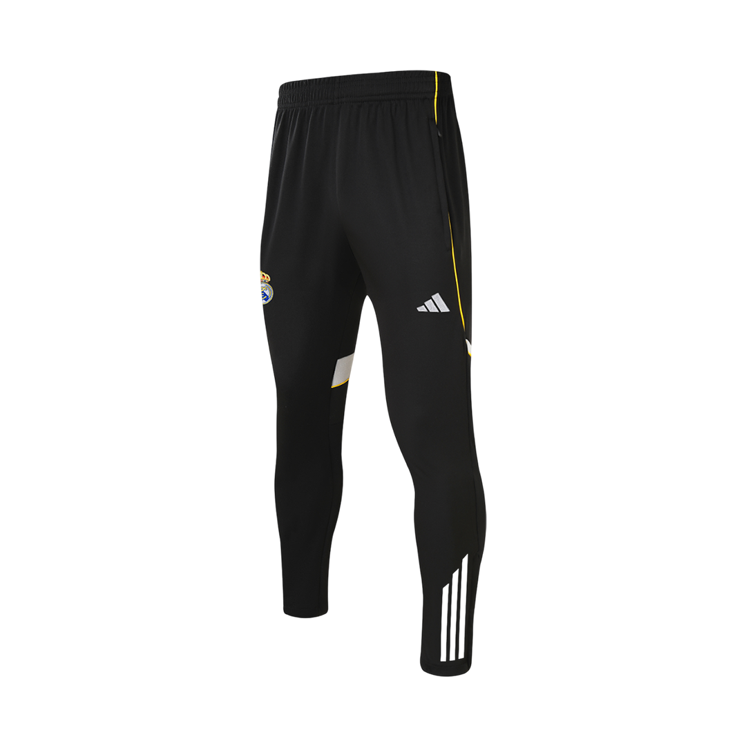 Real Madrid Sweatshirt Kit 2025/26 - Black (Top+Pants) - gojersey