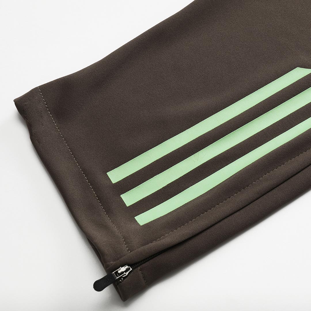 Kid's Real Madrid Zipper Sweatshirt Kit(Top+Pants) 25/26 Green - gojersey