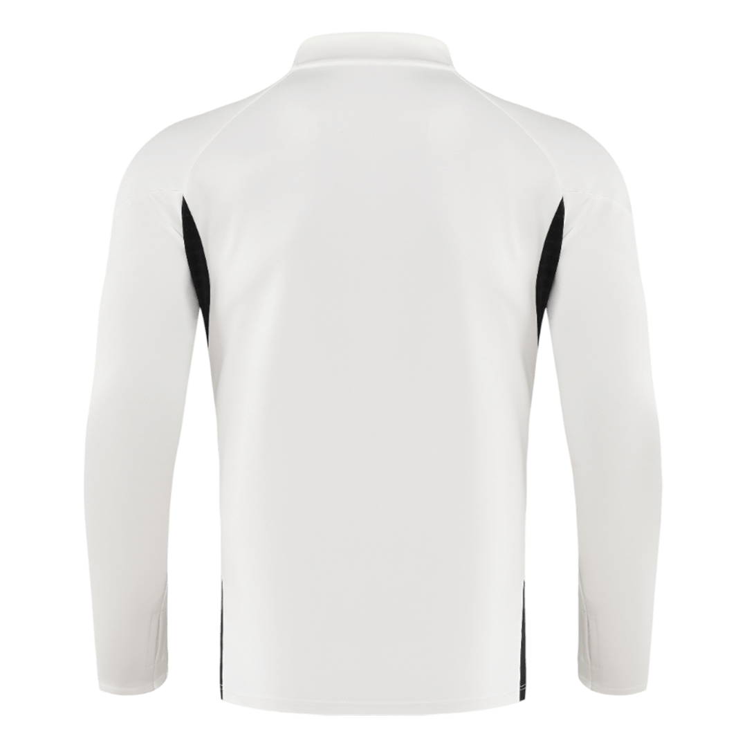 Kid's Liverpool Zipper Sweatshirt Kit(Top+Pants) 25/26 White - gojersey