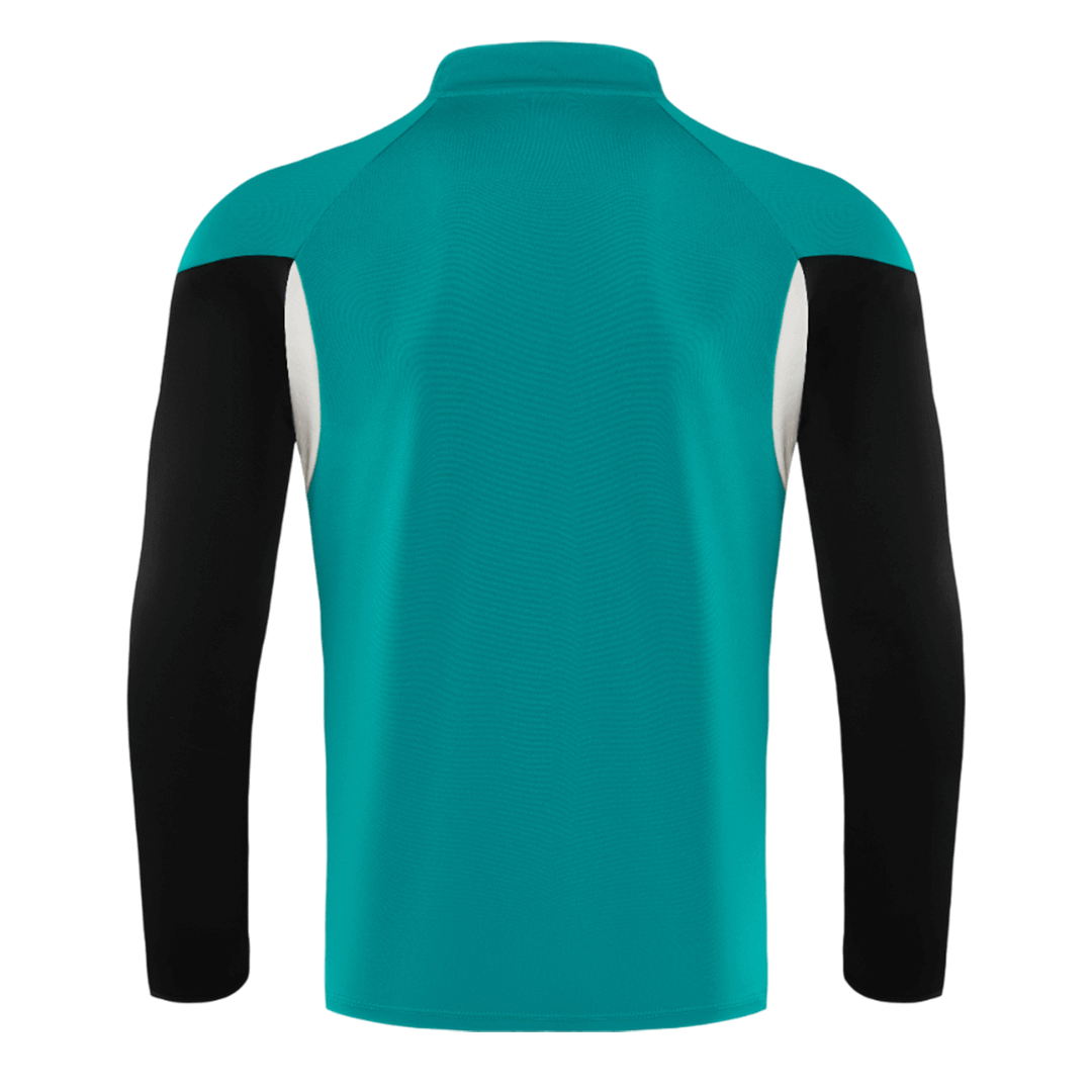 25/26 Kid's Liverpool Zipper Sweatshirt Kit(Top+Pants)  Green - gojersey