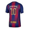 LAMINE YAMAL #10 Kopa Trophy Edition Authentic Barcelona Home Soccer Jersey 2025/26 Red&Blue - gojersey