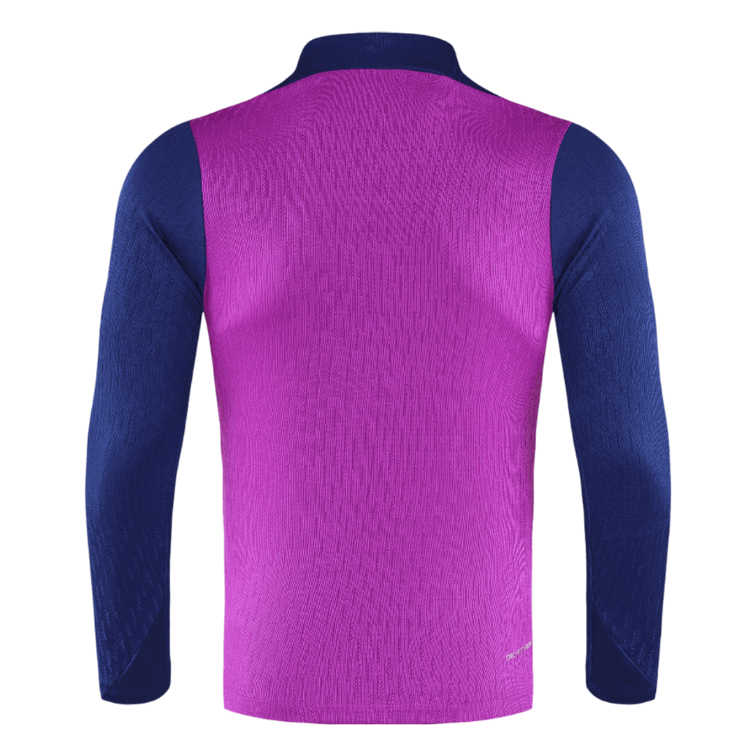 Barcelona Sweatshirt Kit 2025/26 - Purple (Top+Pants) - gojersey