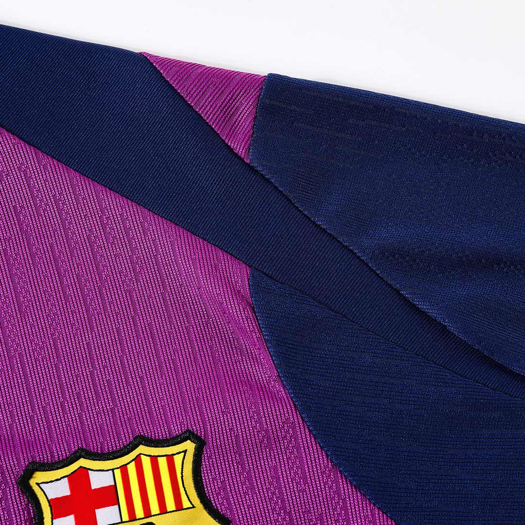 Barcelona Sweatshirt Kit 2025/26 - Purple (Top+Pants) - gojersey
