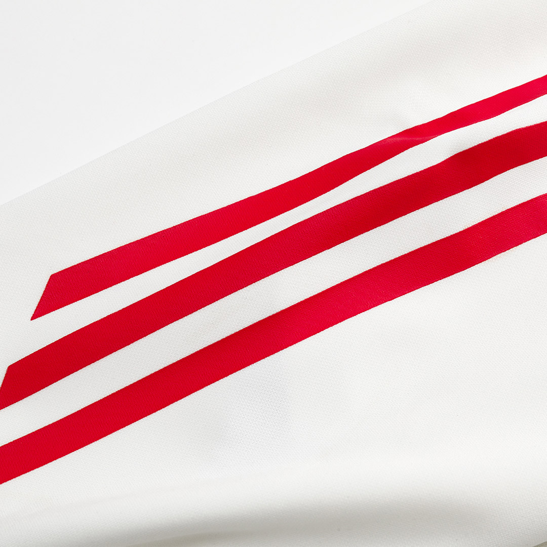 Kid's Liverpool Zipper Sweatshirt Kit(Top+Pants) 25/26 White - gojersey