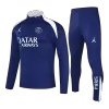 Kid's PSG Zipper Sweatshirt Kit(Top+Pants) 25/26 Navy - gojersey