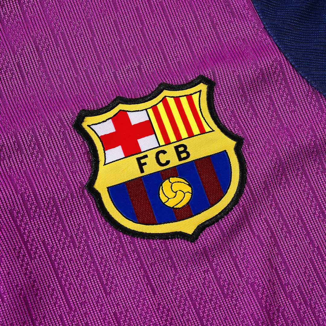Barcelona Sweatshirt Kit 2025/26 - Purple (Top+Pants) - gojersey