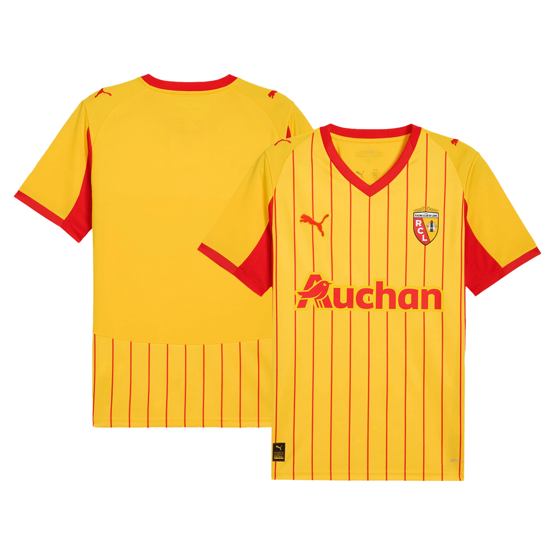 RC Lens Home Soccer Jersey 2025/26 - gojersey