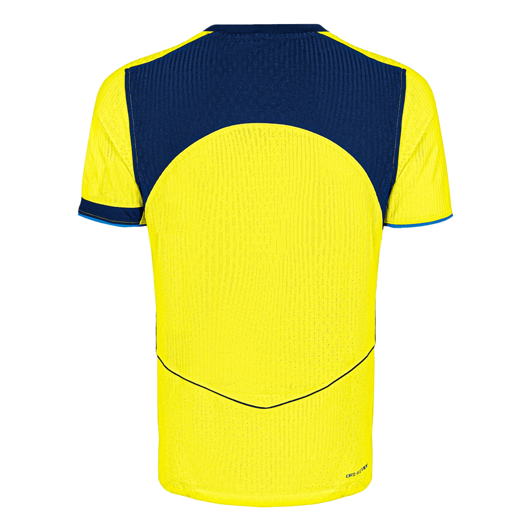 Authentic Tottenham Hotspur Third Away Soccer Jersey 25/26 Yellow - gojersey