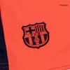 Kid's Barcelona Third Away Soccer Jersey Kit 25/26 Orange - gojersey