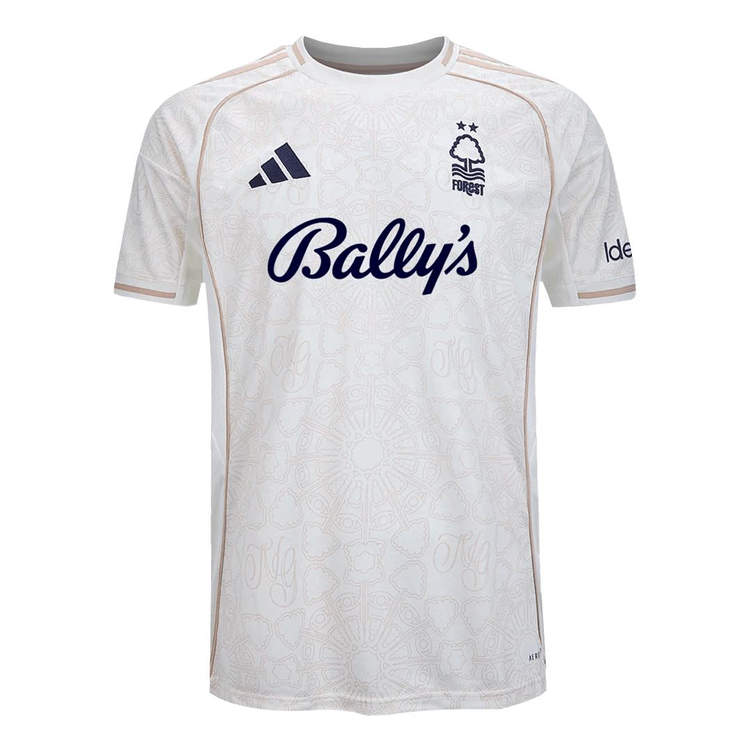 Nottingham Forest Away Soccer Jersey 2025/26 - gojersey