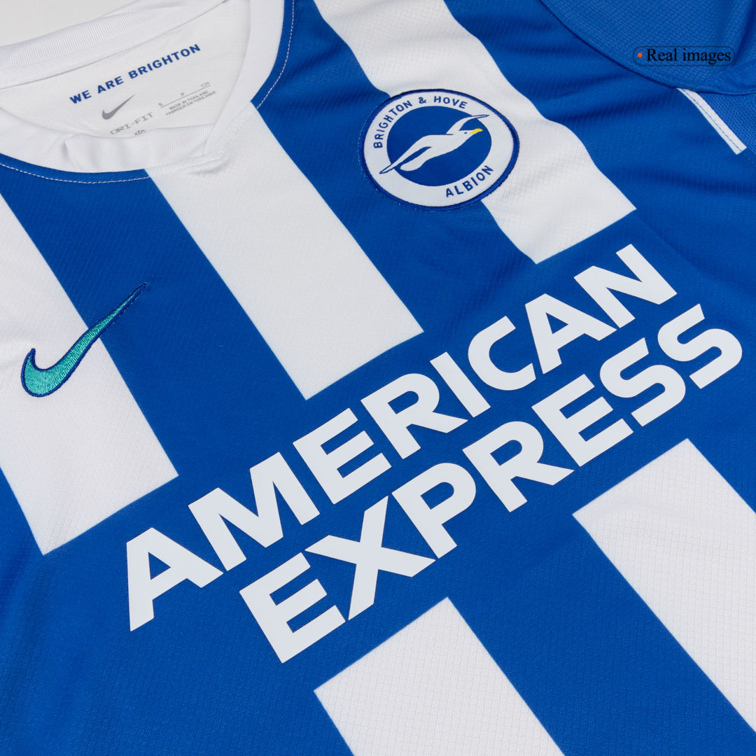 Brighton & Hove Albion Home Soccer Jersey 2025/26 - gojersey
