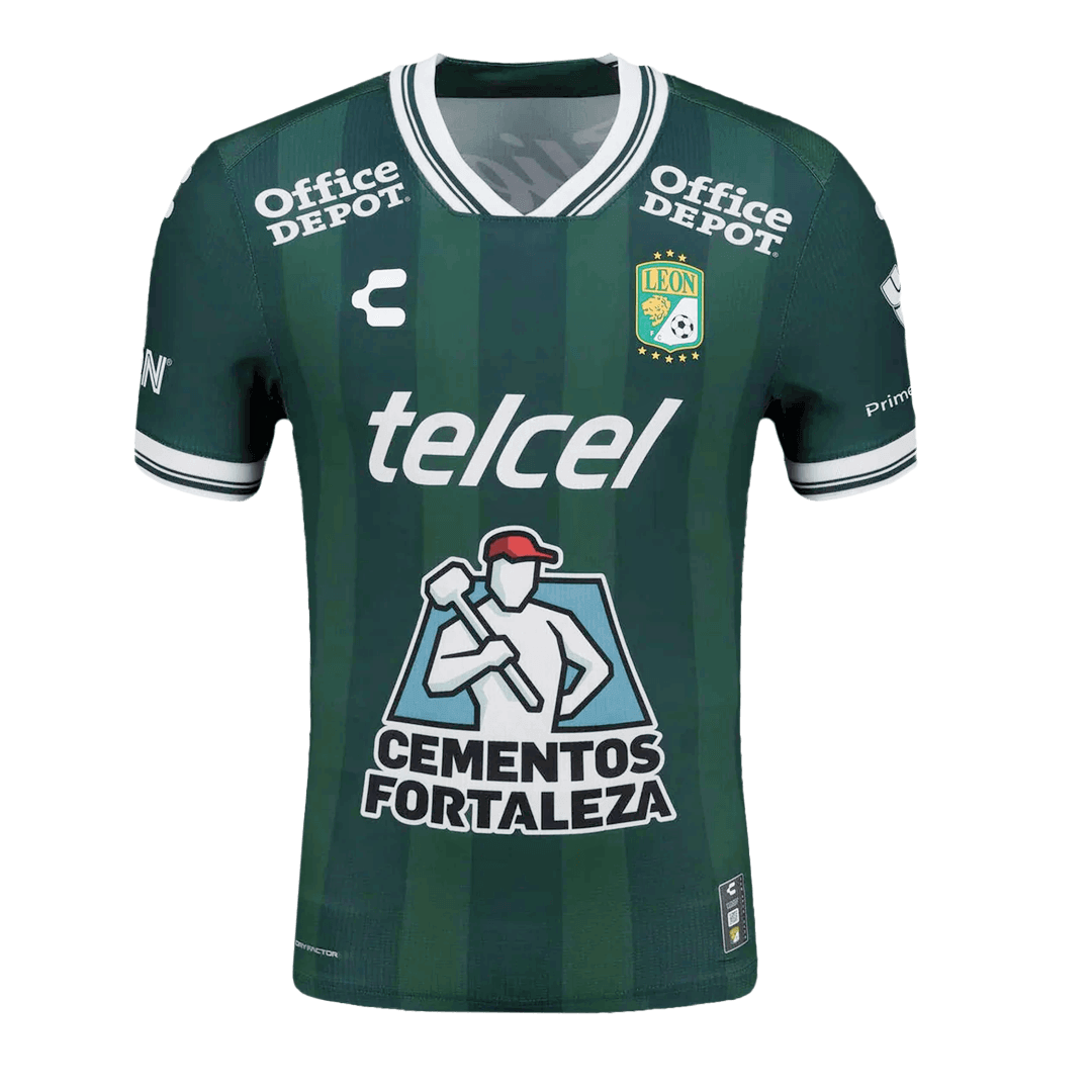 Club León Home Soccer Jersey 2025/26 - gojersey