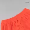 Kid's Barcelona Third Away Soccer Jersey Kit 25/26 Orange - gojersey
