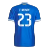 F. MENDY #23 Authentic Real Madrid Third Away Soccer Jersey 2025/26 Blue - gojersey